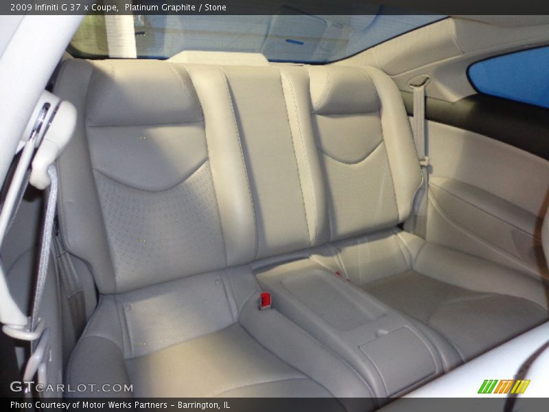 Platinum Graphite / Stone 2009 Infiniti G 37 x Coupe