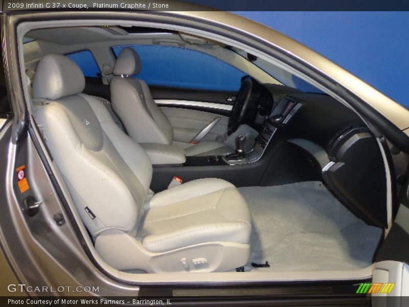 Platinum Graphite / Stone 2009 Infiniti G 37 x Coupe