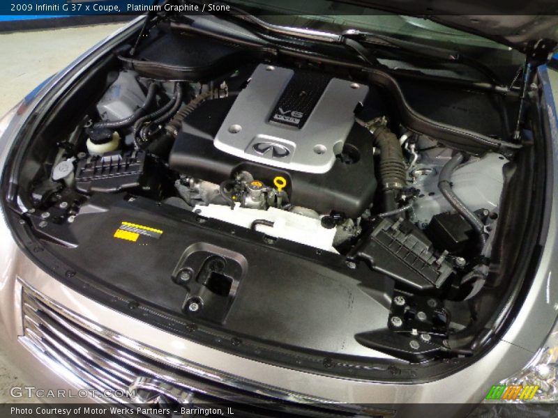 Platinum Graphite / Stone 2009 Infiniti G 37 x Coupe