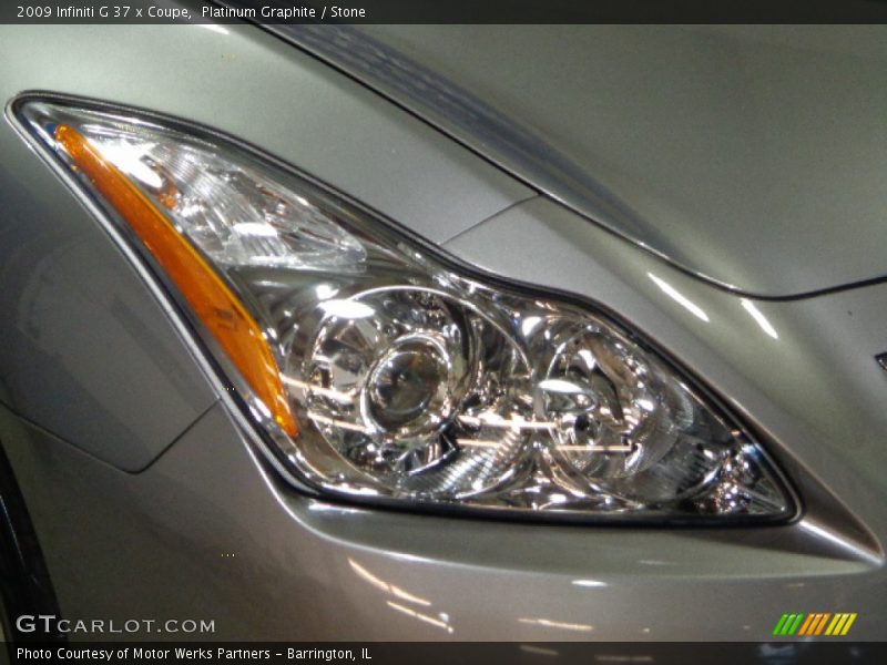 Platinum Graphite / Stone 2009 Infiniti G 37 x Coupe