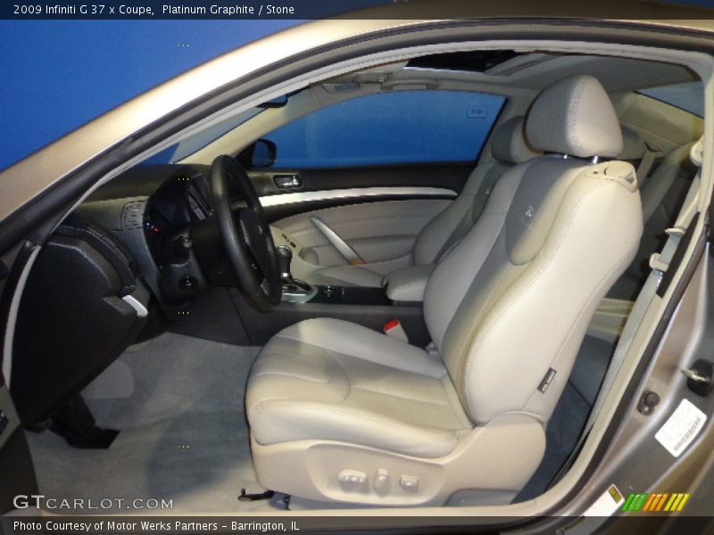 Platinum Graphite / Stone 2009 Infiniti G 37 x Coupe