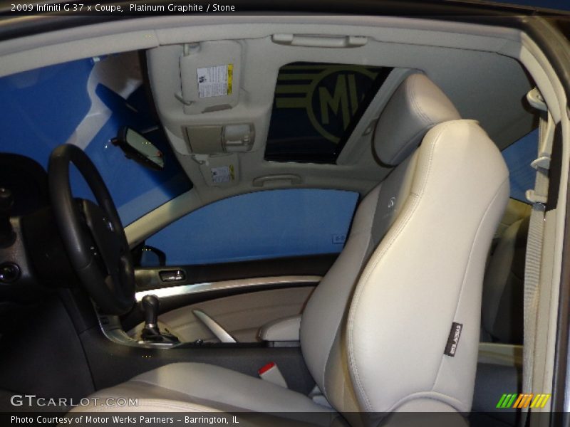 Platinum Graphite / Stone 2009 Infiniti G 37 x Coupe