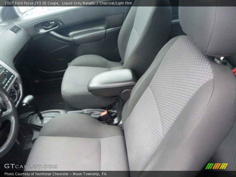 Liquid Grey Metallic / Charcoal/Light Flint 2007 Ford Focus ZX3 SE Coupe