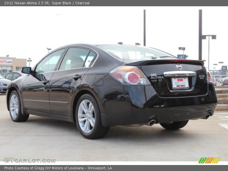 Super Black / Charcoal 2012 Nissan Altima 3.5 SR