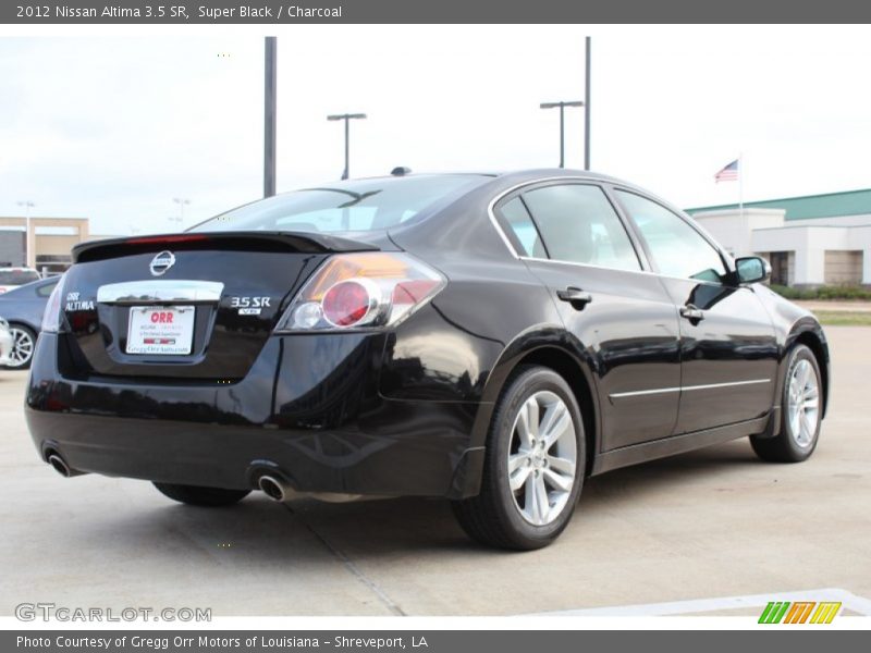Super Black / Charcoal 2012 Nissan Altima 3.5 SR