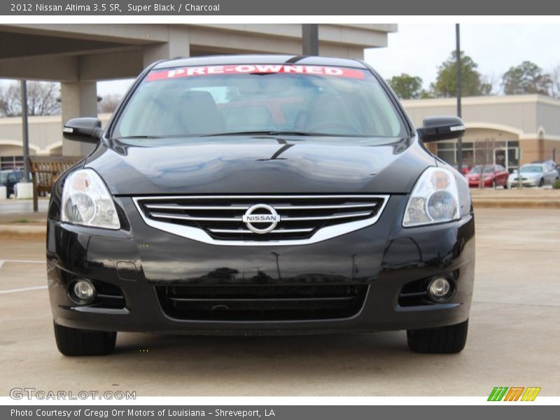 Super Black / Charcoal 2012 Nissan Altima 3.5 SR