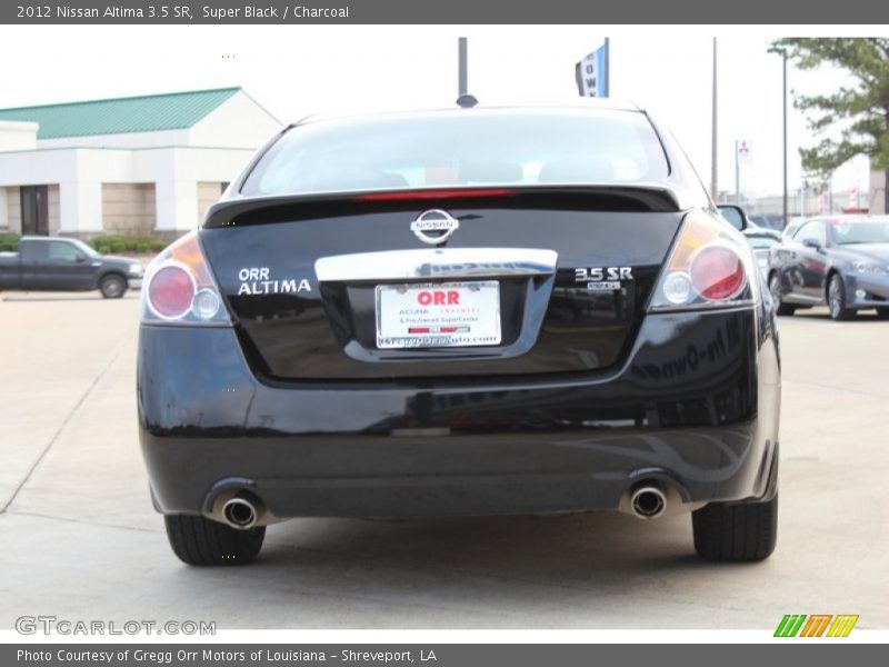 Super Black / Charcoal 2012 Nissan Altima 3.5 SR
