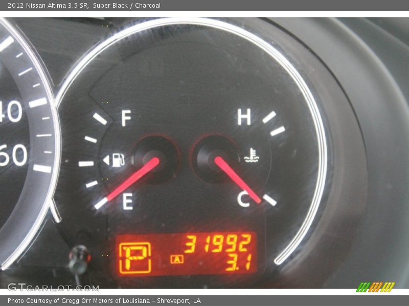 Super Black / Charcoal 2012 Nissan Altima 3.5 SR