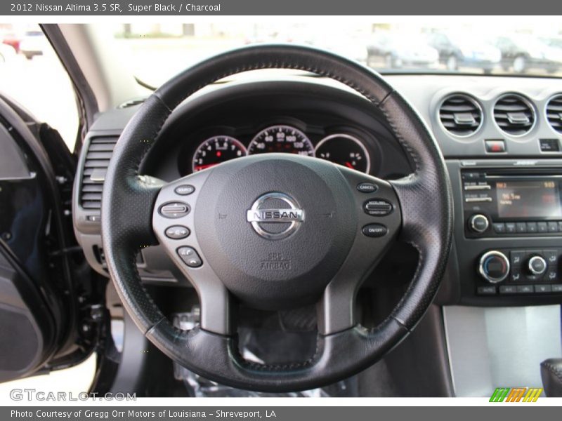 Super Black / Charcoal 2012 Nissan Altima 3.5 SR