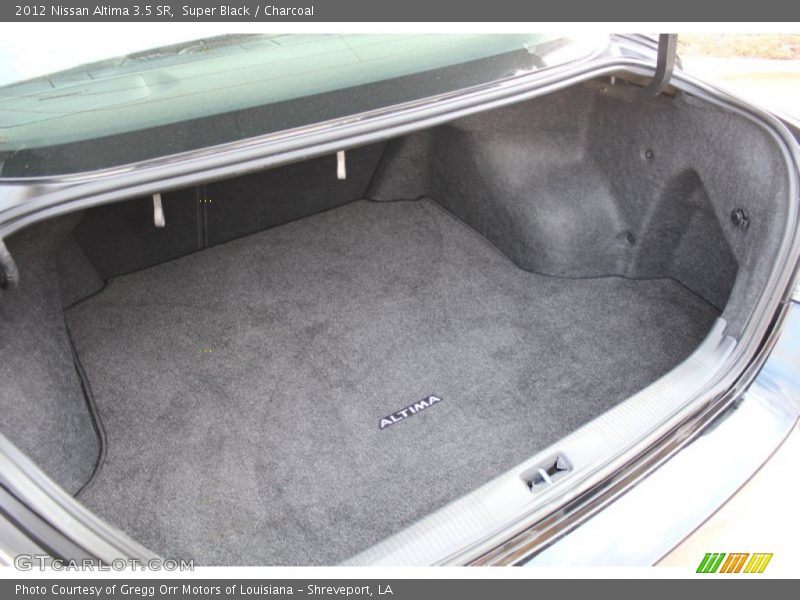 Super Black / Charcoal 2012 Nissan Altima 3.5 SR