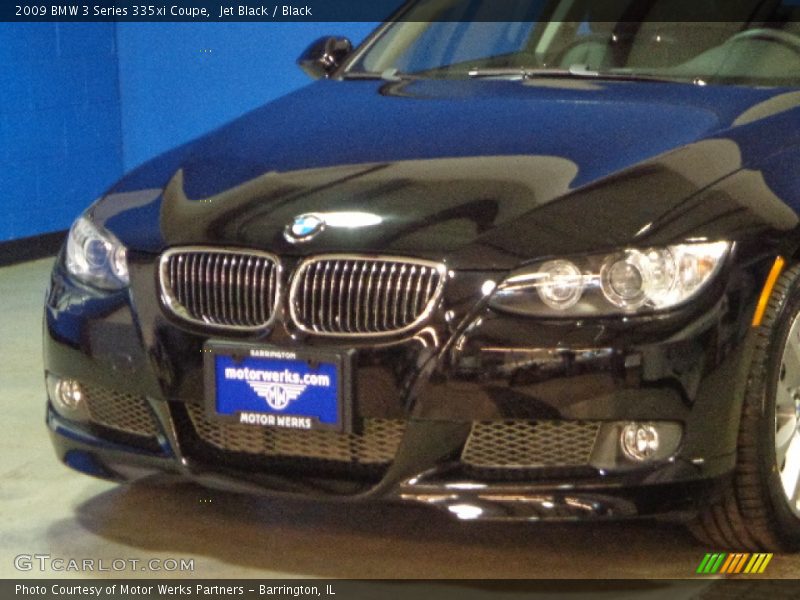 Jet Black / Black 2009 BMW 3 Series 335xi Coupe