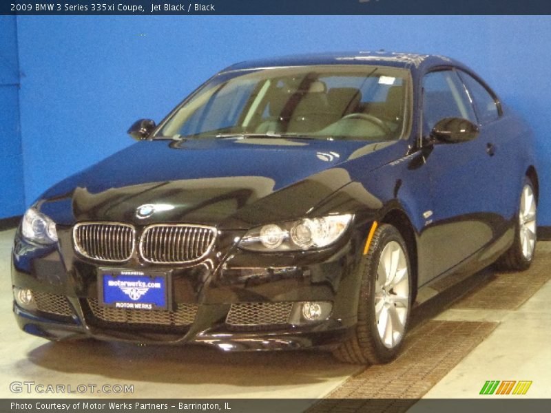 Jet Black / Black 2009 BMW 3 Series 335xi Coupe