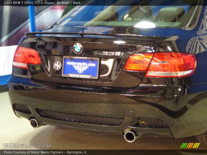 Jet Black / Black 2009 BMW 3 Series 335xi Coupe