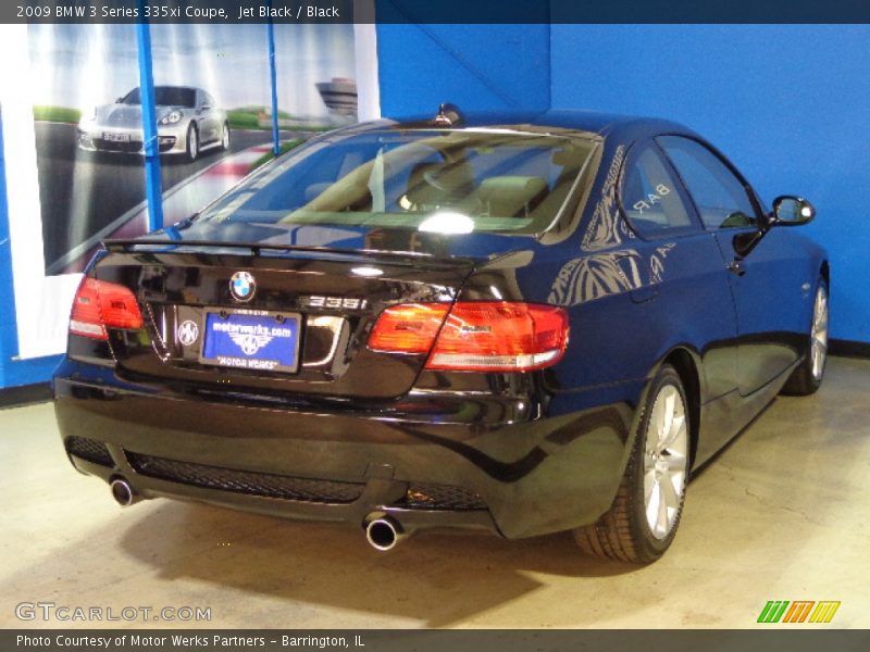 Jet Black / Black 2009 BMW 3 Series 335xi Coupe