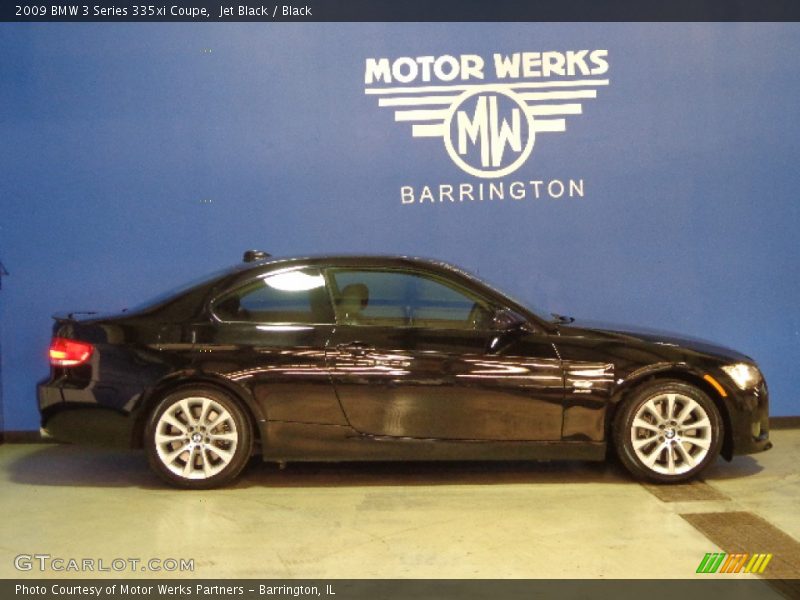 Jet Black / Black 2009 BMW 3 Series 335xi Coupe