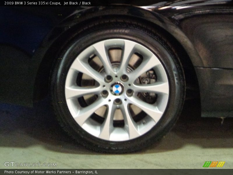 Jet Black / Black 2009 BMW 3 Series 335xi Coupe