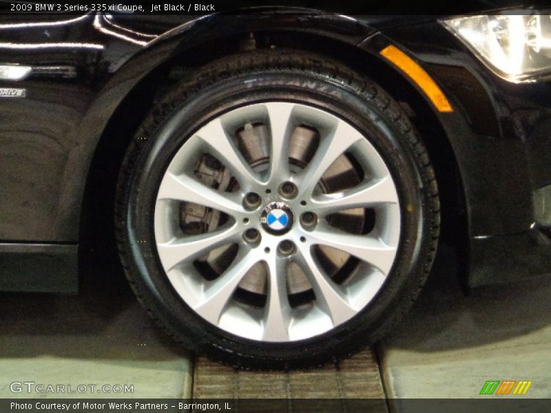 Jet Black / Black 2009 BMW 3 Series 335xi Coupe