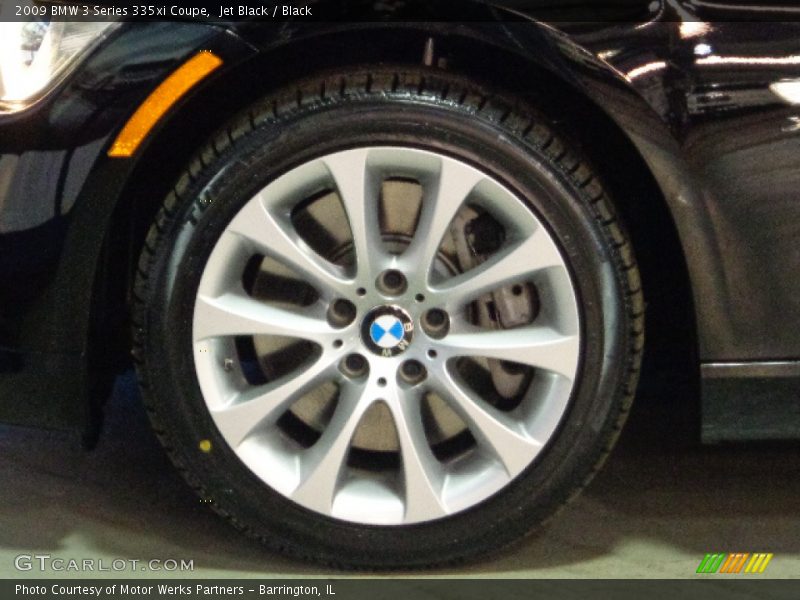 Jet Black / Black 2009 BMW 3 Series 335xi Coupe