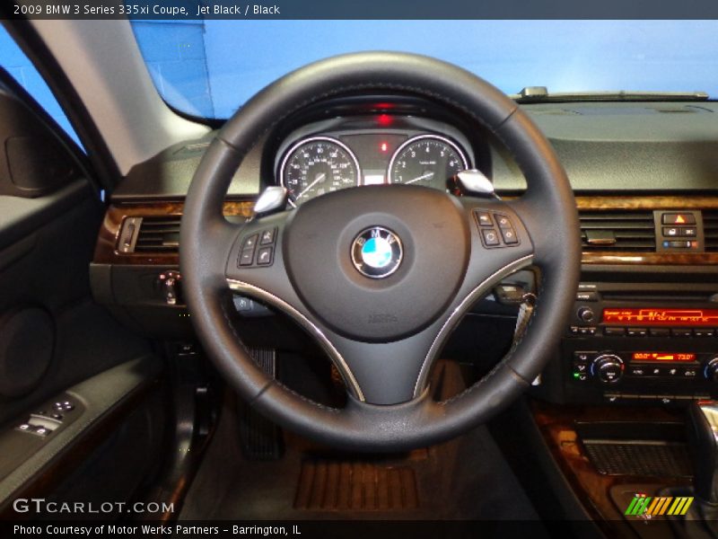 Jet Black / Black 2009 BMW 3 Series 335xi Coupe