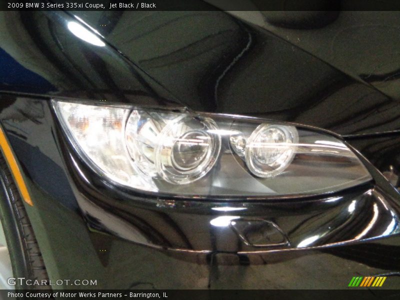 Jet Black / Black 2009 BMW 3 Series 335xi Coupe
