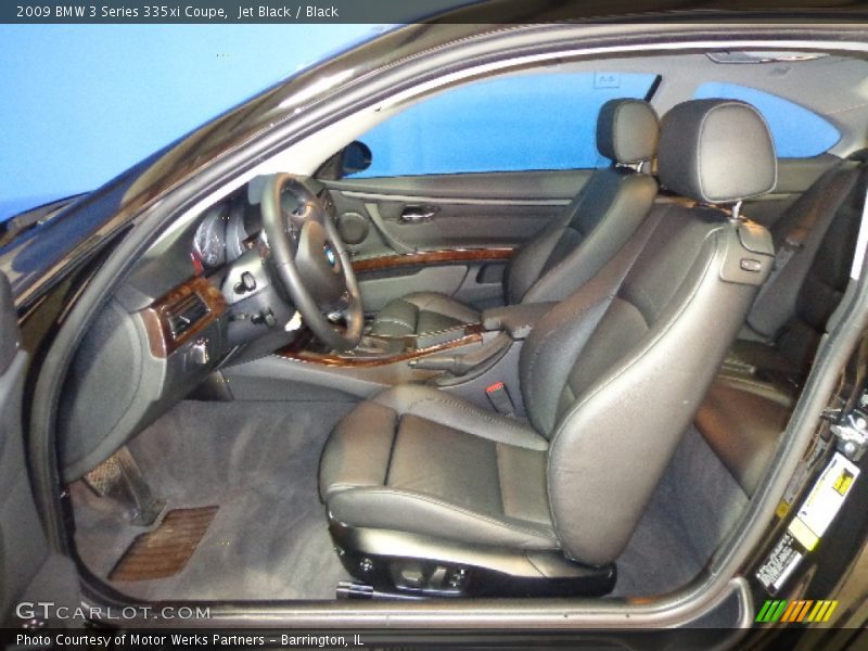 Jet Black / Black 2009 BMW 3 Series 335xi Coupe