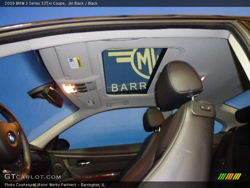 Jet Black / Black 2009 BMW 3 Series 335xi Coupe