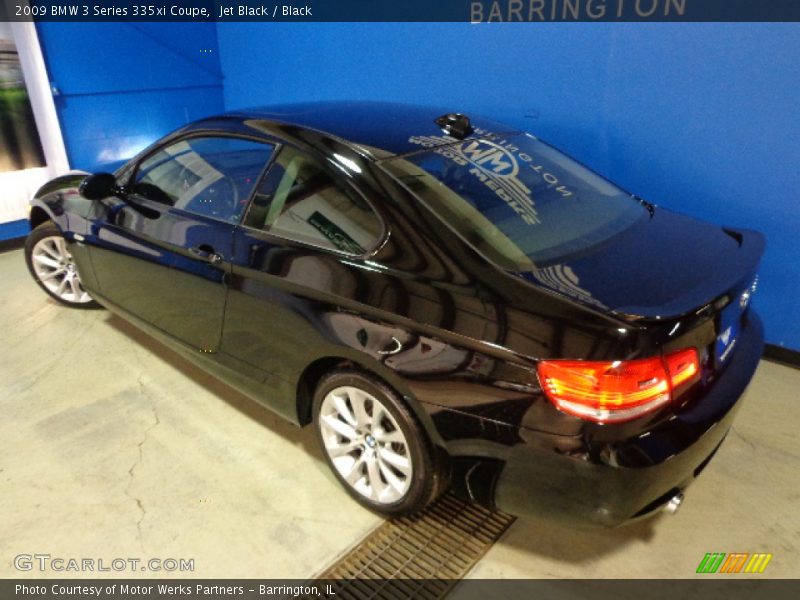 Jet Black / Black 2009 BMW 3 Series 335xi Coupe