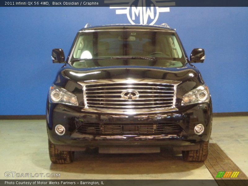 Black Obsidian / Graphite 2011 Infiniti QX 56 4WD