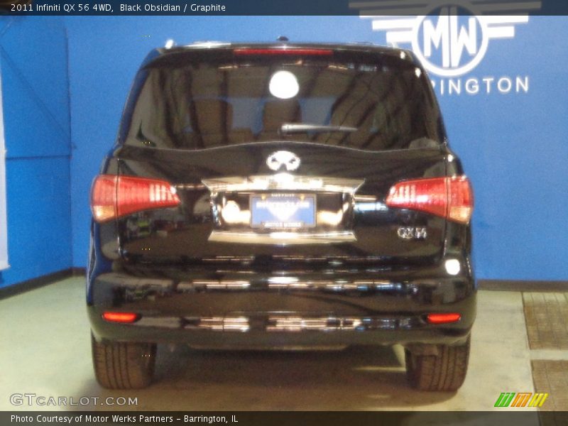 Black Obsidian / Graphite 2011 Infiniti QX 56 4WD
