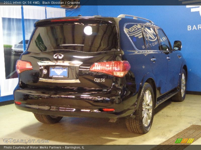 Black Obsidian / Graphite 2011 Infiniti QX 56 4WD
