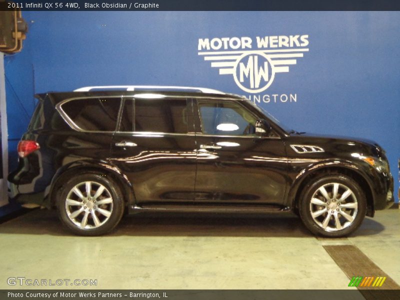 Black Obsidian / Graphite 2011 Infiniti QX 56 4WD