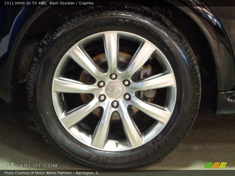 Black Obsidian / Graphite 2011 Infiniti QX 56 4WD