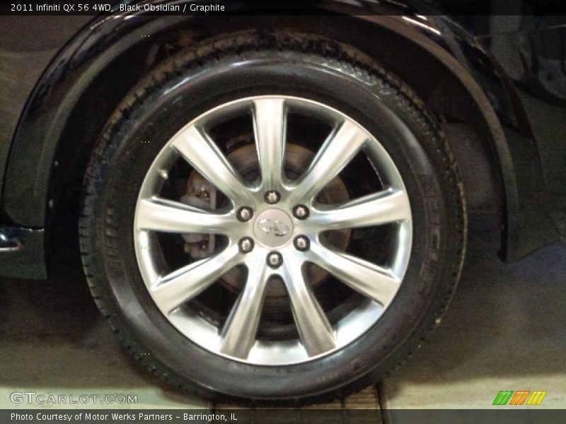 Black Obsidian / Graphite 2011 Infiniti QX 56 4WD