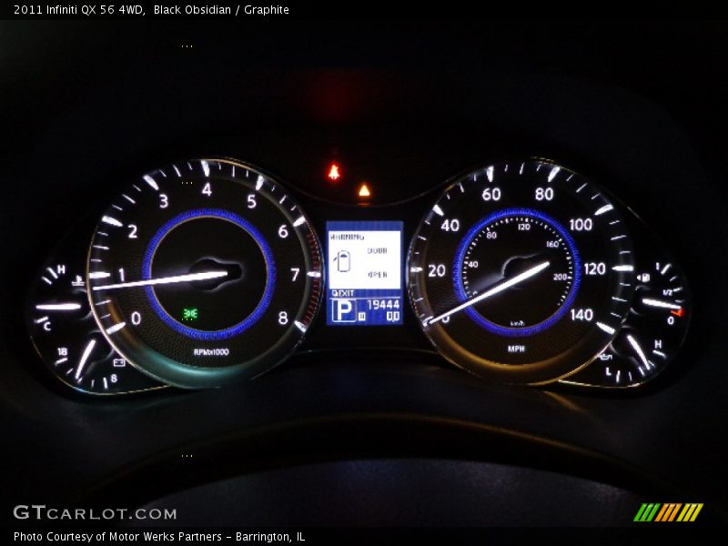 Black Obsidian / Graphite 2011 Infiniti QX 56 4WD