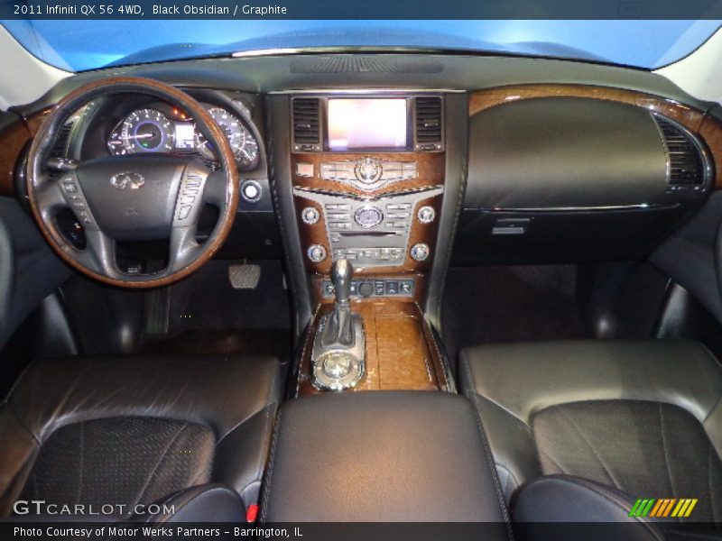 Black Obsidian / Graphite 2011 Infiniti QX 56 4WD