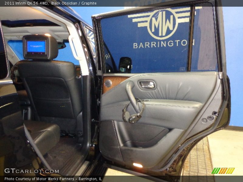 Black Obsidian / Graphite 2011 Infiniti QX 56 4WD