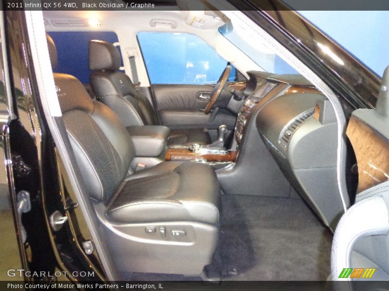 Black Obsidian / Graphite 2011 Infiniti QX 56 4WD