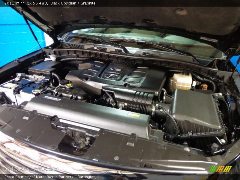 Black Obsidian / Graphite 2011 Infiniti QX 56 4WD