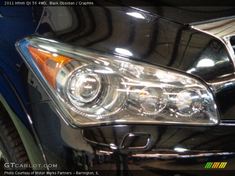 Black Obsidian / Graphite 2011 Infiniti QX 56 4WD