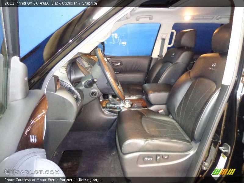 Black Obsidian / Graphite 2011 Infiniti QX 56 4WD
