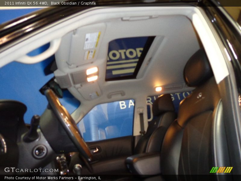 Black Obsidian / Graphite 2011 Infiniti QX 56 4WD