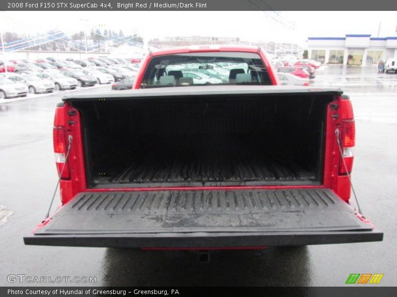 Bright Red / Medium/Dark Flint 2008 Ford F150 STX SuperCab 4x4