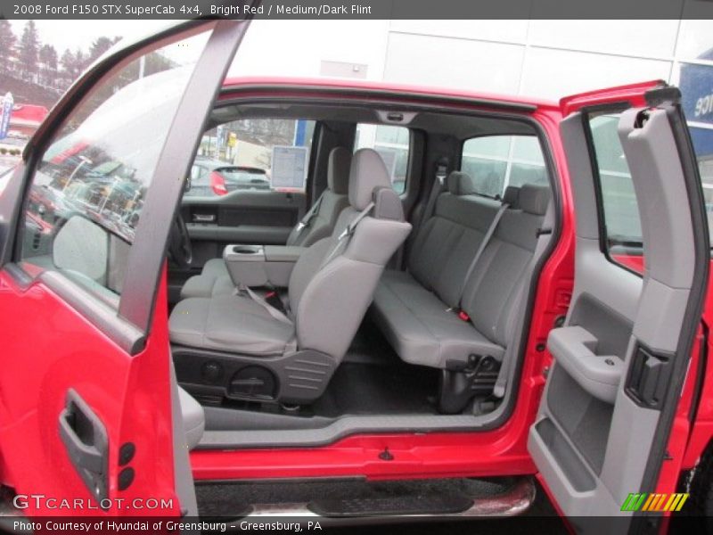  2008 F150 STX SuperCab 4x4 Medium/Dark Flint Interior