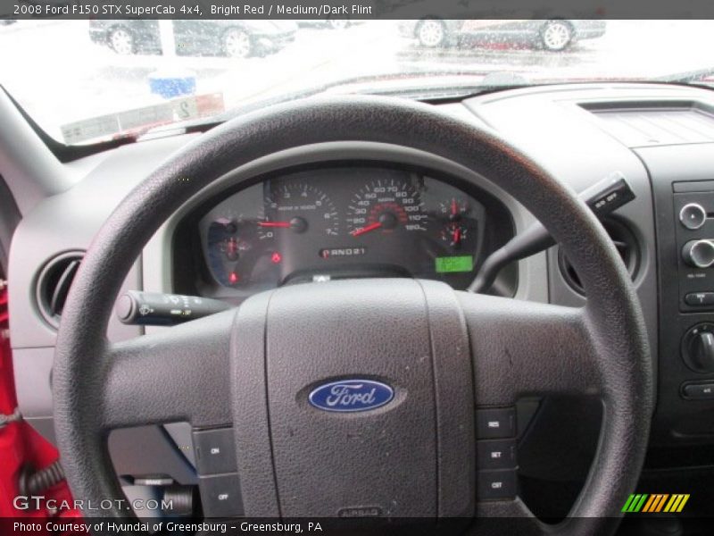 Bright Red / Medium/Dark Flint 2008 Ford F150 STX SuperCab 4x4