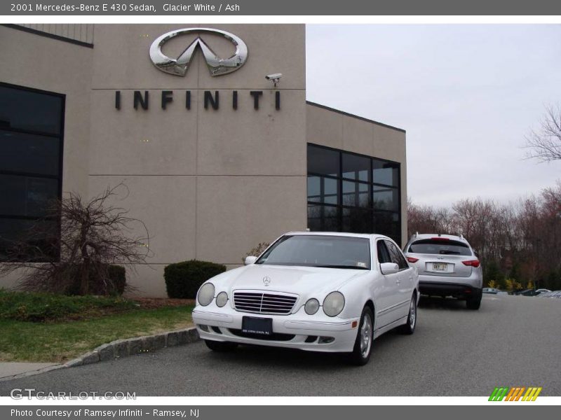 Glacier White / Ash 2001 Mercedes-Benz E 430 Sedan