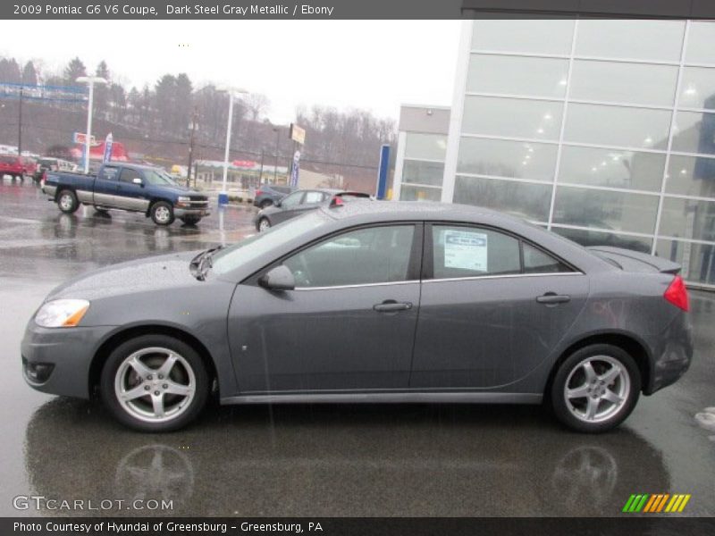 2009 G6 V6 Coupe Dark Steel Gray Metallic