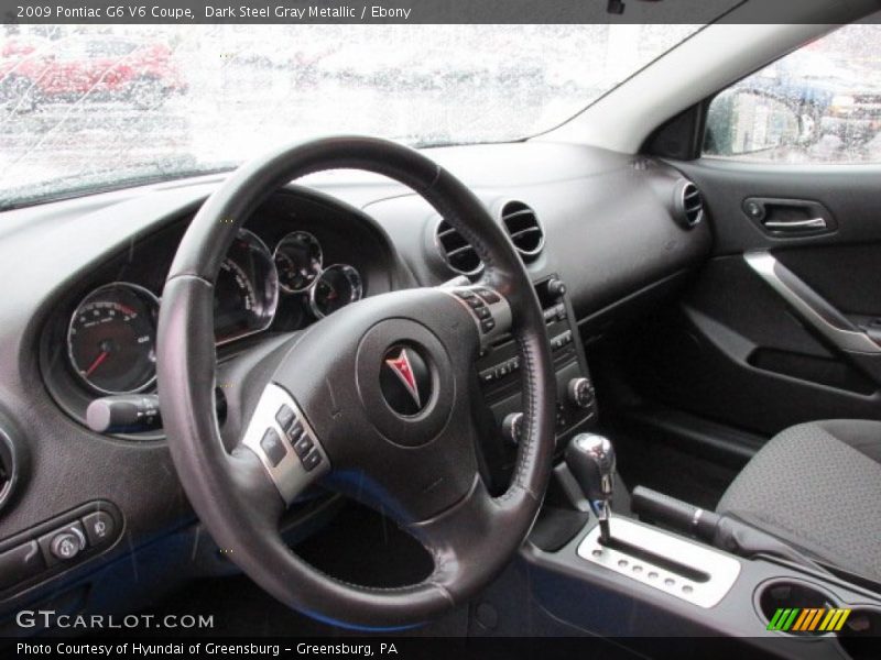 Dashboard of 2009 G6 V6 Coupe