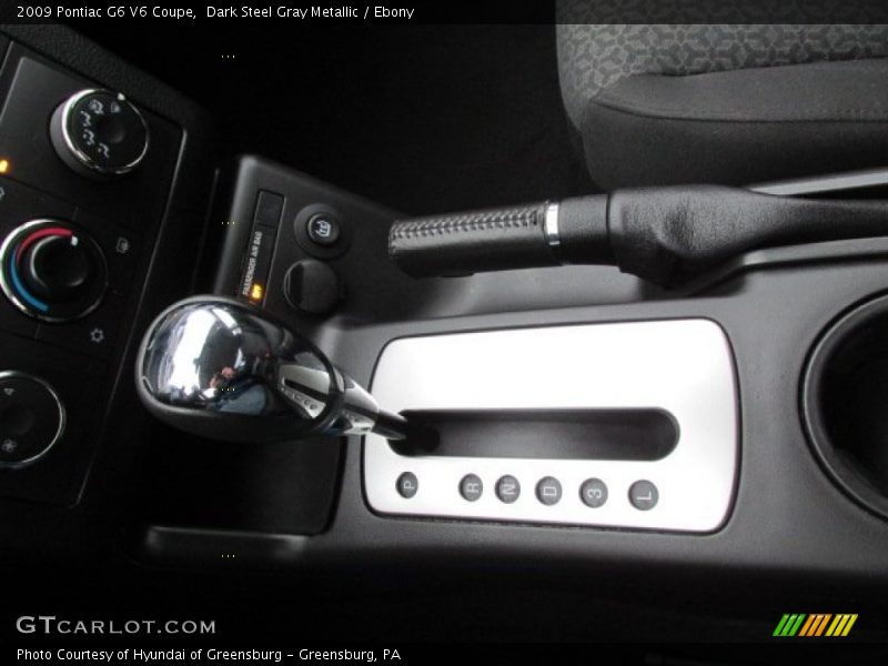  2009 G6 V6 Coupe 4 Speed Automatic Shifter