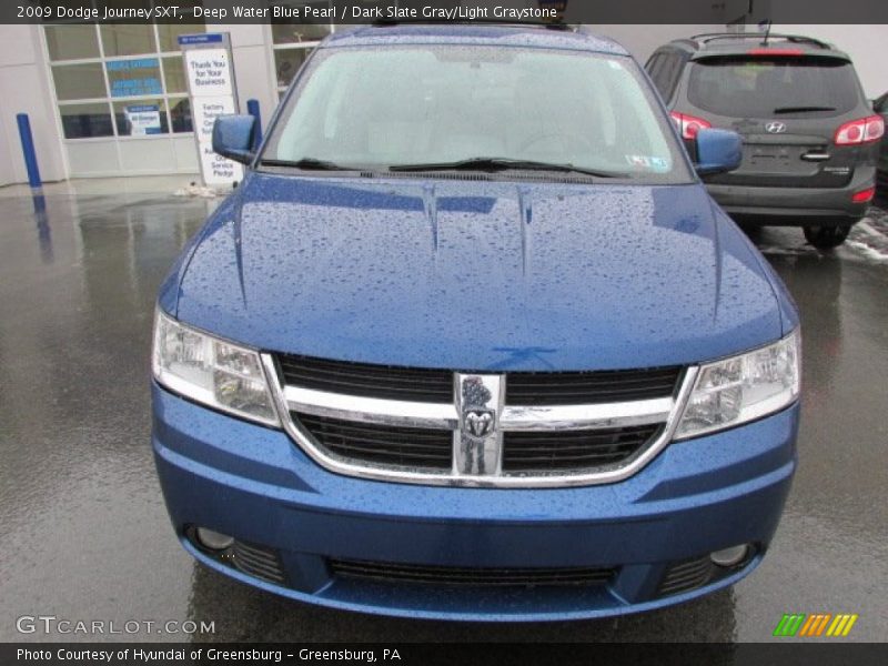 Deep Water Blue Pearl / Dark Slate Gray/Light Graystone 2009 Dodge Journey SXT