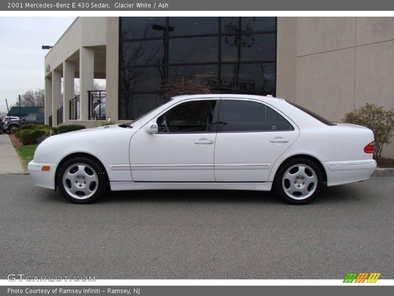 Glacier White / Ash 2001 Mercedes-Benz E 430 Sedan